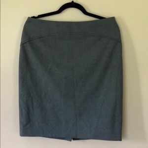 The Limited gray pencil skirt EUC
